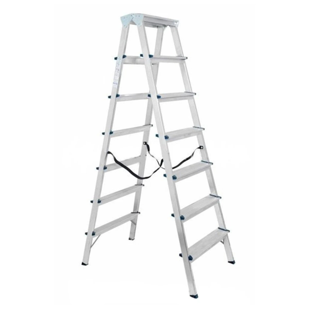 Драбина ELKOP cтремянка 7сх. верхя сходинка 1,64м, двостороння (DHR407)