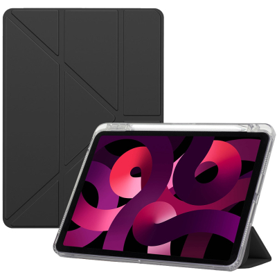 Чохол до планшета BeCover Ultra Slim Origami Transparent Apple iPad Air 11" M4 2026 Black (715183)
