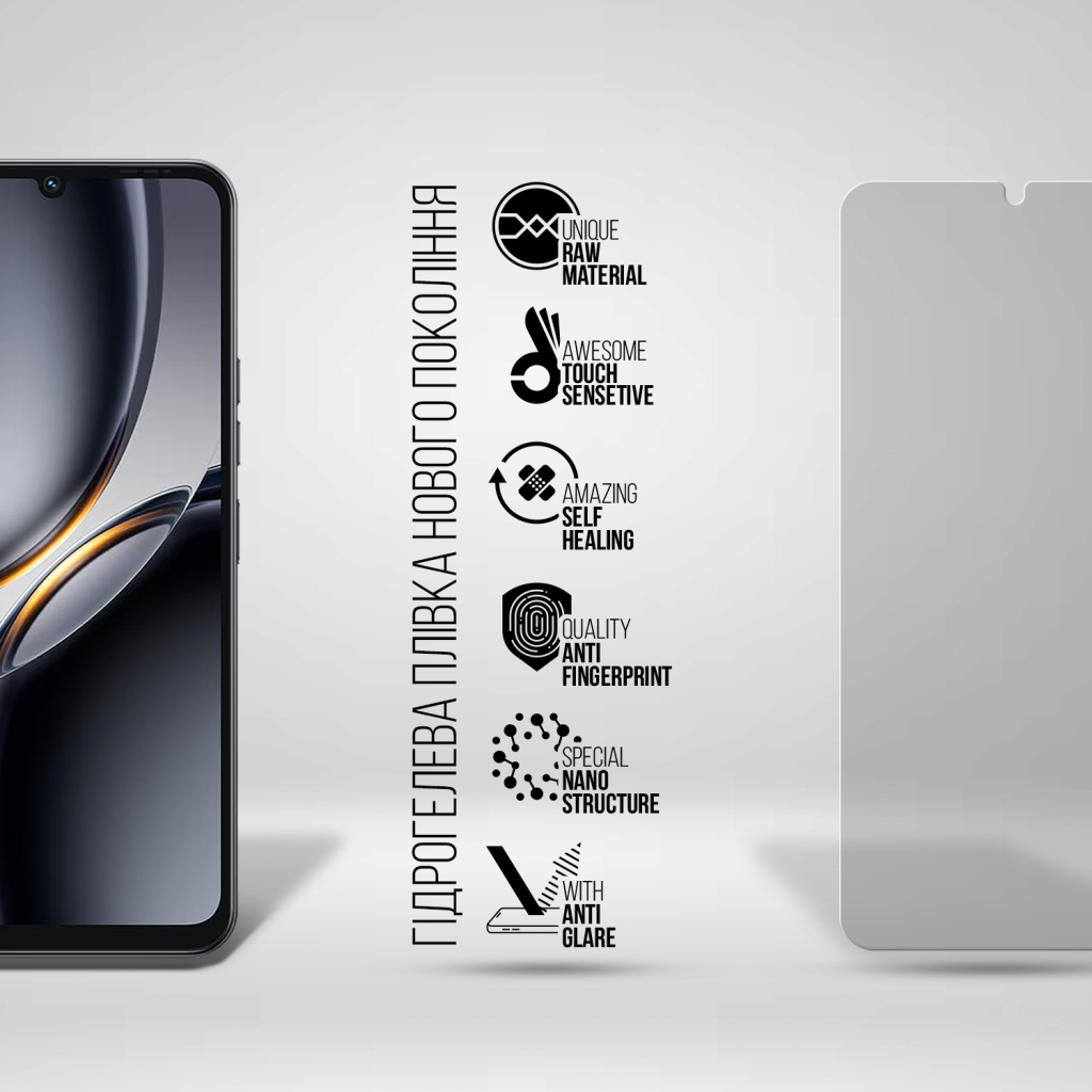 Плівка захисна Armorstandart hydrogel Matte Tecno Spark Go 3 4G (ARM91008) Плівка захисна Armorstandart hydrogel Matte Tecno Spark Go 3 4G (ARM91008)