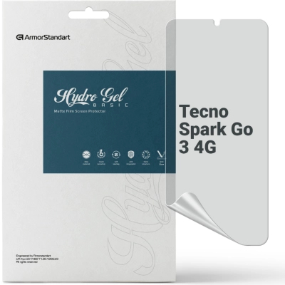 Плівка захисна Armorstandart hydrogel Matte Tecno Spark Go 3 4G (ARM91008)