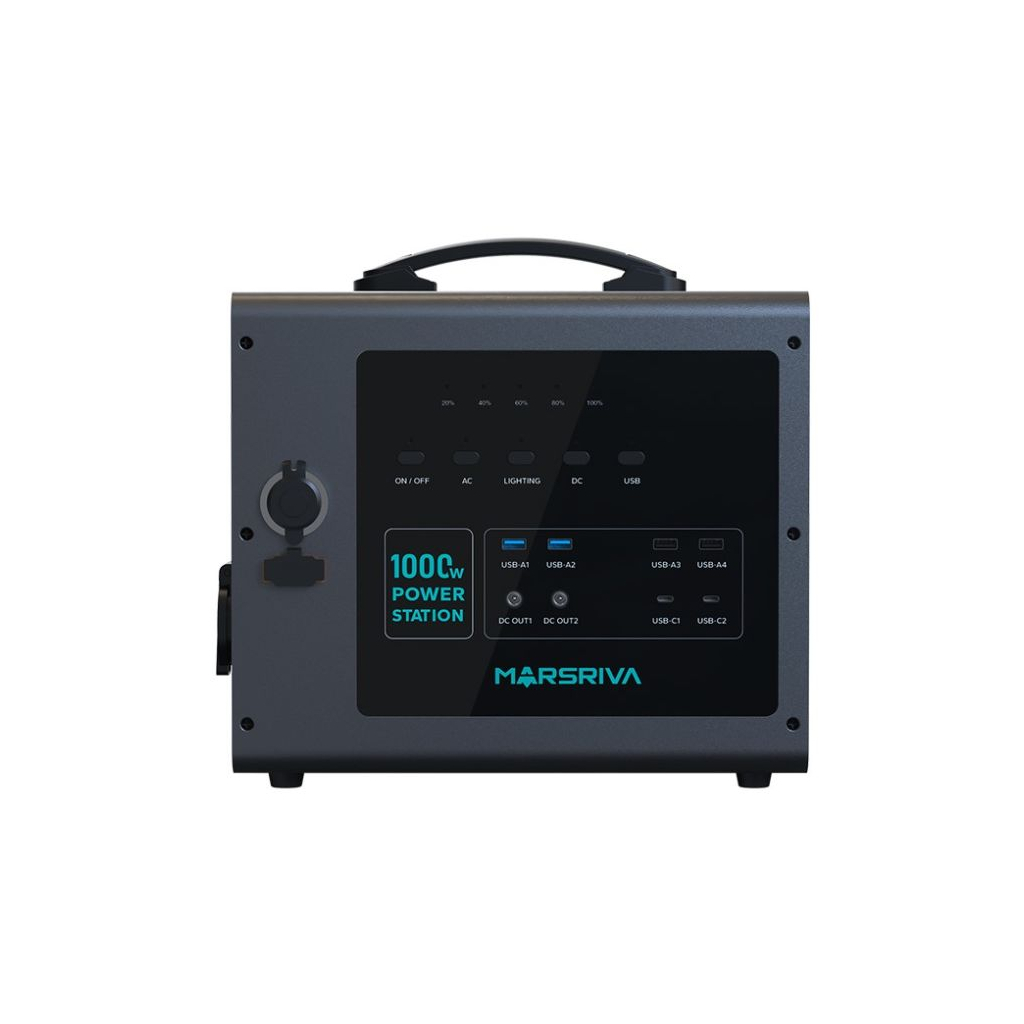 Зарядна станція Marsriva MP10 V2 1000W 1176Wh (MP10V2_MARSRIVA) Зарядна станція Marsriva MP10 V2 1000W 1176Wh (MP10V2_MARSRIVA)