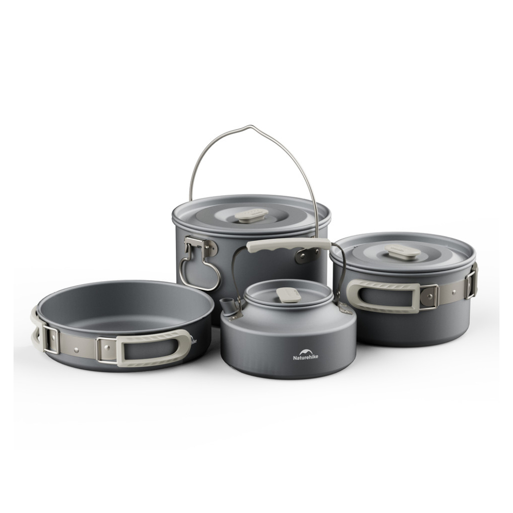 Котел туристичний Naturehike CNK2450CF010 1.7 л алюміній (6976507663342) Котел туристичний Naturehike CNK2450CF010 1.7 л алюміній (6976507663342)