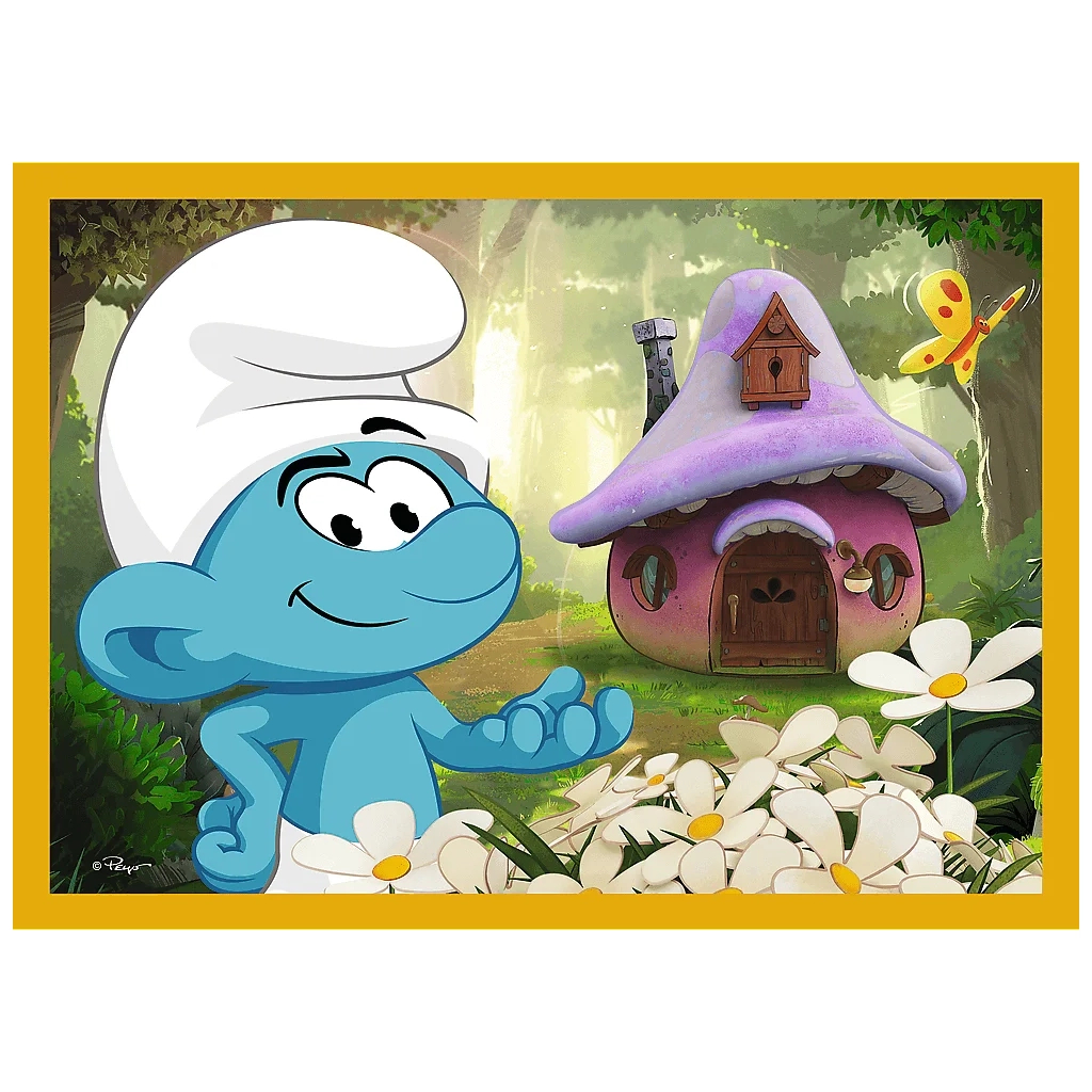 Пазл Trefl The Smurfs Життя в селі смурфів 4 в 1 (35, 48, 54, 70) (5900511346640) Пазл Trefl The Smurfs Життя в селі смурфів 4 в 1 (35, 48, 54, 70) (5900511346640)
