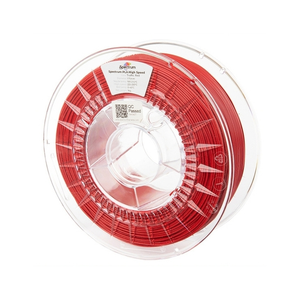 Пластик для 3D-принтера Spectrum PLA HS Premium 1.75mm 1kg Traffic Red (81054)