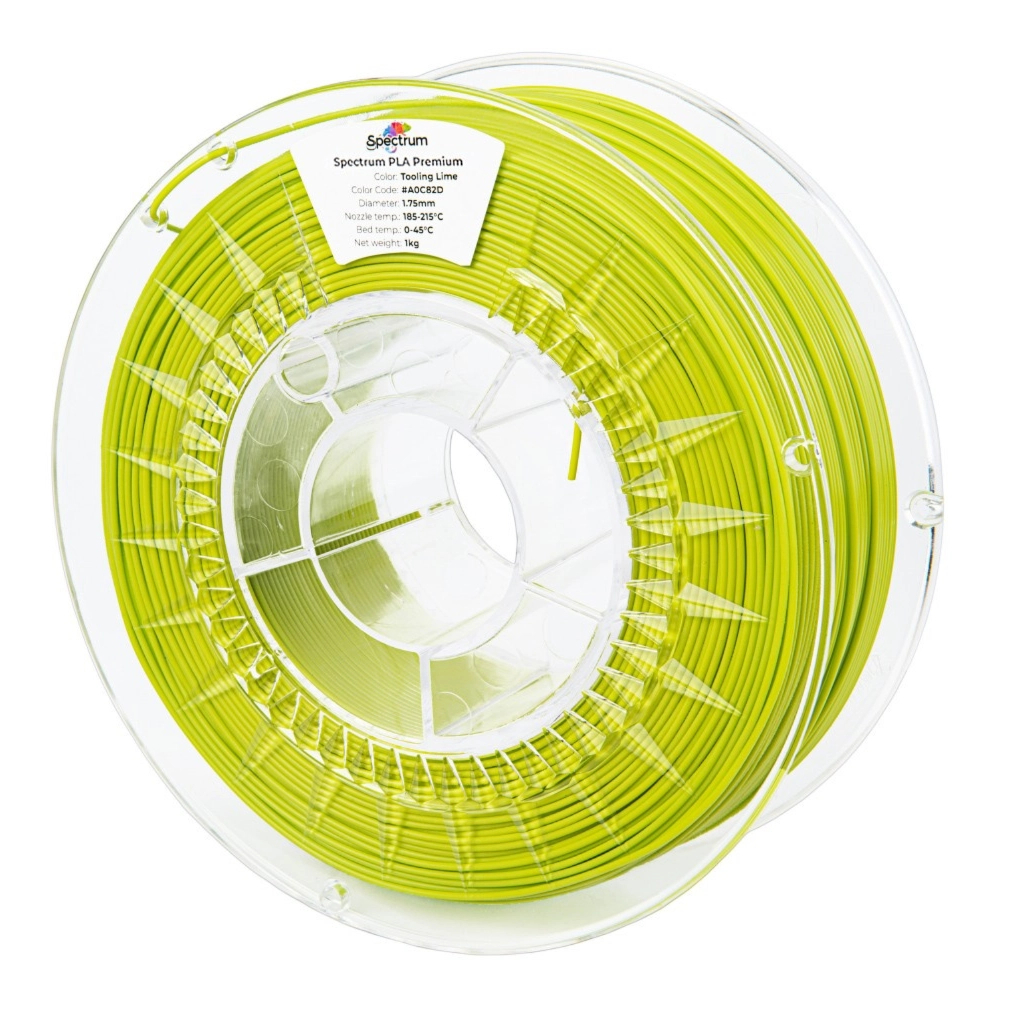 Пластик для 3D-принтера Spectrum PLA Premium 1.75mm 1kg, Tooling Lime (CW-RY-001)