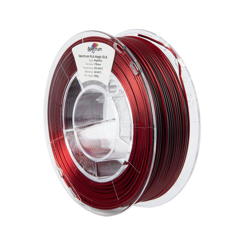 Пластик для 3D-принтера Spectrum PLA Magic SILK 1.75mm 0.25kg Nightfire (81389)