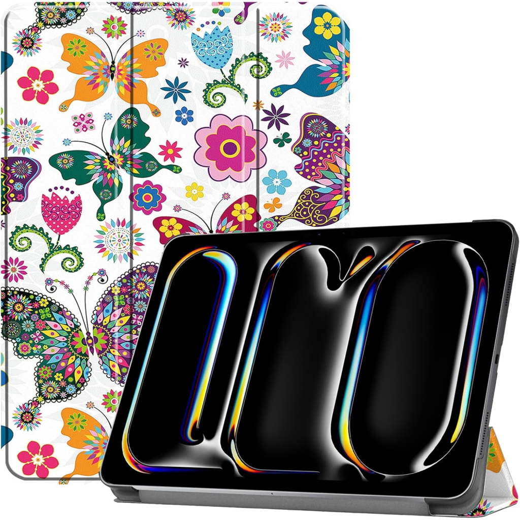 Чохол до планшета BeCover Smart Case Apple iPad Pro 11" M5 2025 Butterfly (715972)