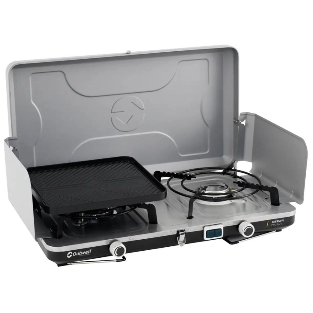 Портативна газова плитка Outwell Merapi Pro Duo Deluxe (651270) (932203) Портативна газова плитка Outwell Merapi Pro Duo Deluxe (651270) (932203)