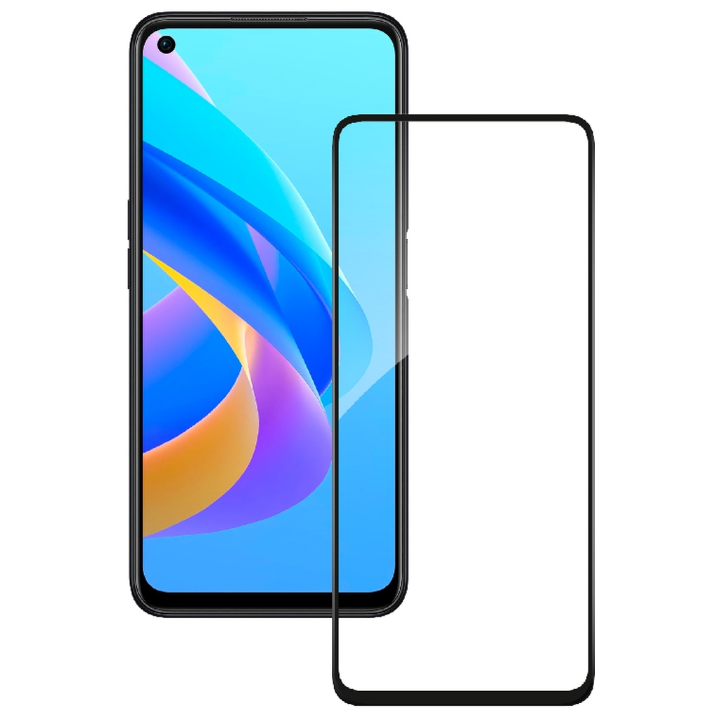 Скло захисне ACCLAB Full Glue Oppo A76 4G Black (1283126528859)