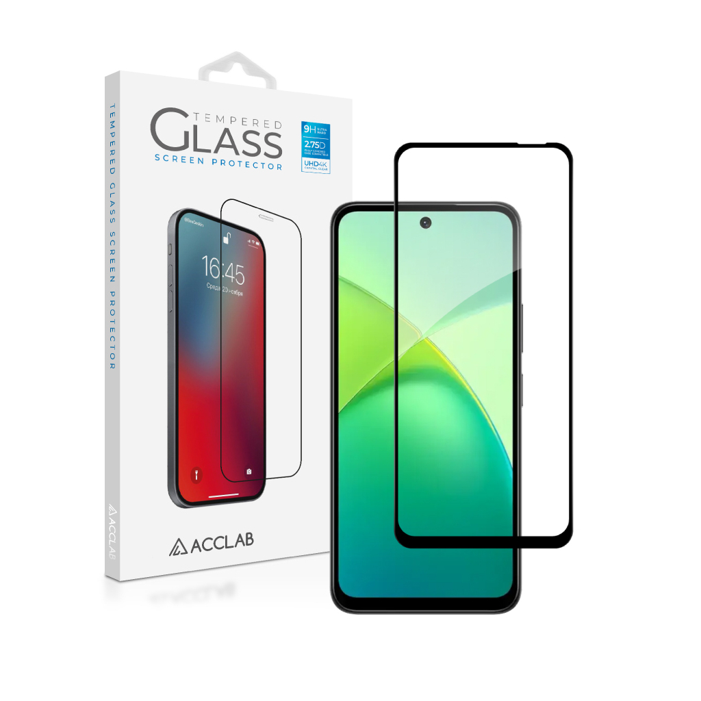 Скло захисне ACCLAB Full Glue ESD Infinix Smart 10 Black (1283126628016) Скло захисне ACCLAB Full Glue ESD Infinix Smart 10 Black (1283126628016)