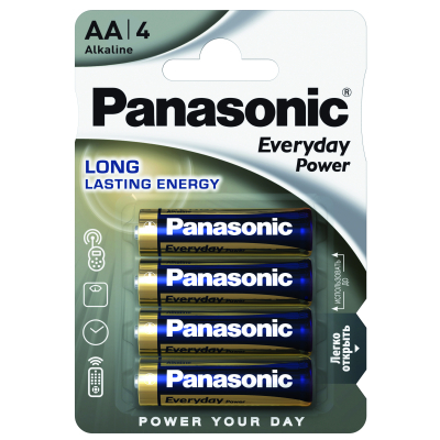 Battery Panasonic AA EVERYDAY POWER * 4 (LR6REE/4BP / LR6REE/4BR)
