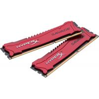 Модуль пам'яті для комп'ютера DDR3 8GB (2x4GB) 1600 MHz Savage Red Kingston Fury (ex.HyperX) (HX316C9SRK2/8)