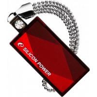 USB флеш накопичувач Silicon Power 64GB Touch 810 Red USB 2.0 (SP064GBUF2810V1R)