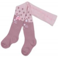 Колготки дитячі UCS Socks для дівчаток святкові з бантиком рожеві (M0C0302-0899-0-3m/G-pink)