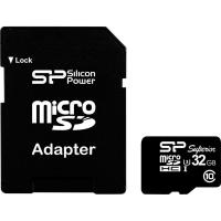 Карта пам'яті Silicon Power 32GB microSD Class10 UHS-I U3 (SP032GBSTHDU3V10SP)