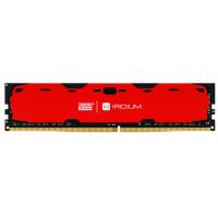 Модуль пам'яті для комп'ютера DDR4 4GB 2400 MHz Iridium Red Goodram (IR-R2400D464L15S/4G)