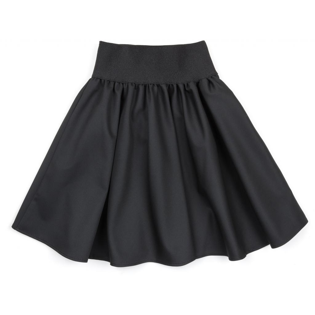 Спідниця дитяча Lucky Life на гумці (10004-140G-black)