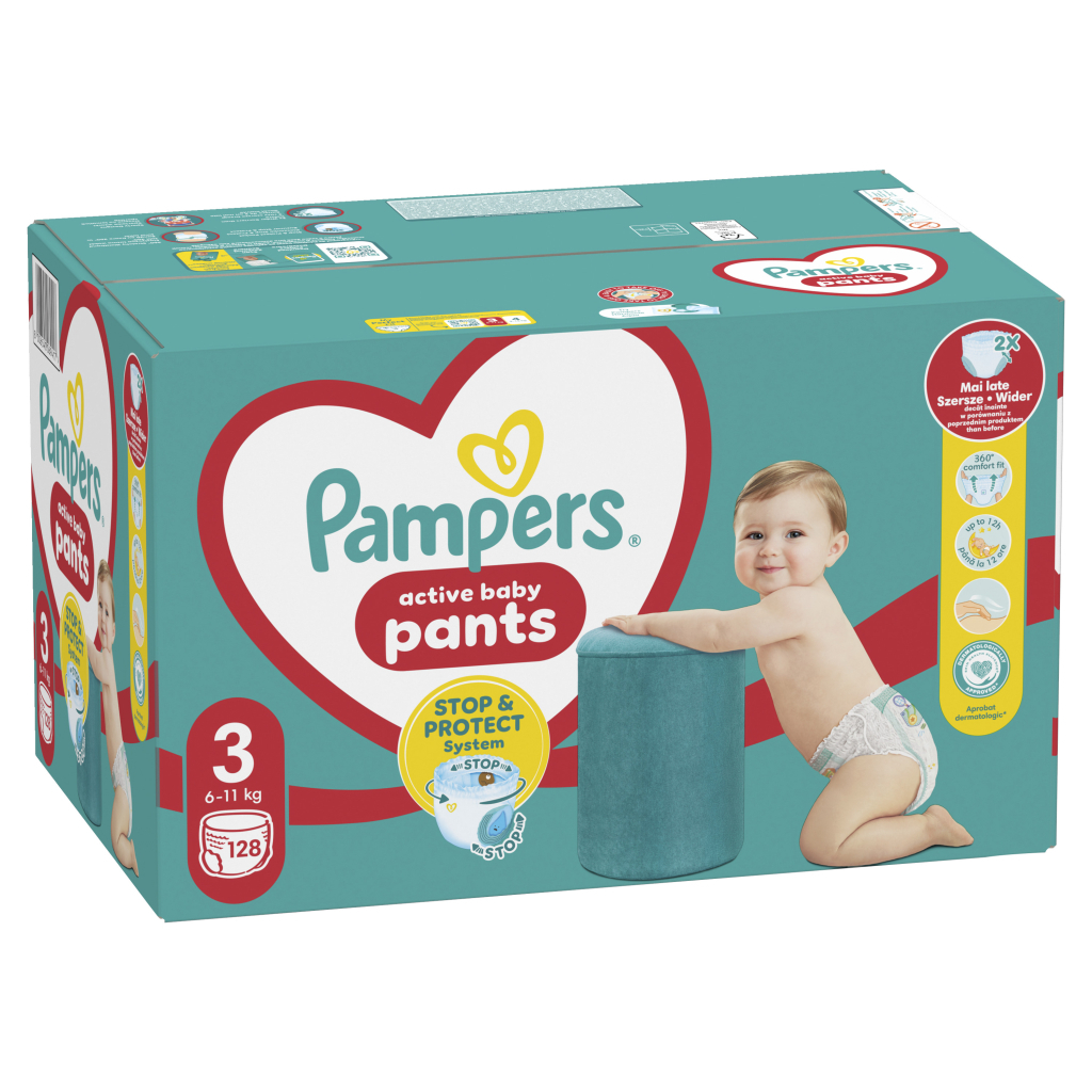 Підгузки Pampers Pants Midi Розмір 3 (6-11 кг) 128 шт. (8006540069417)