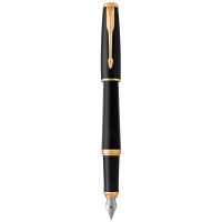 Feather pen Parker URBAN 17 Muted Black GT FP F (30 011)