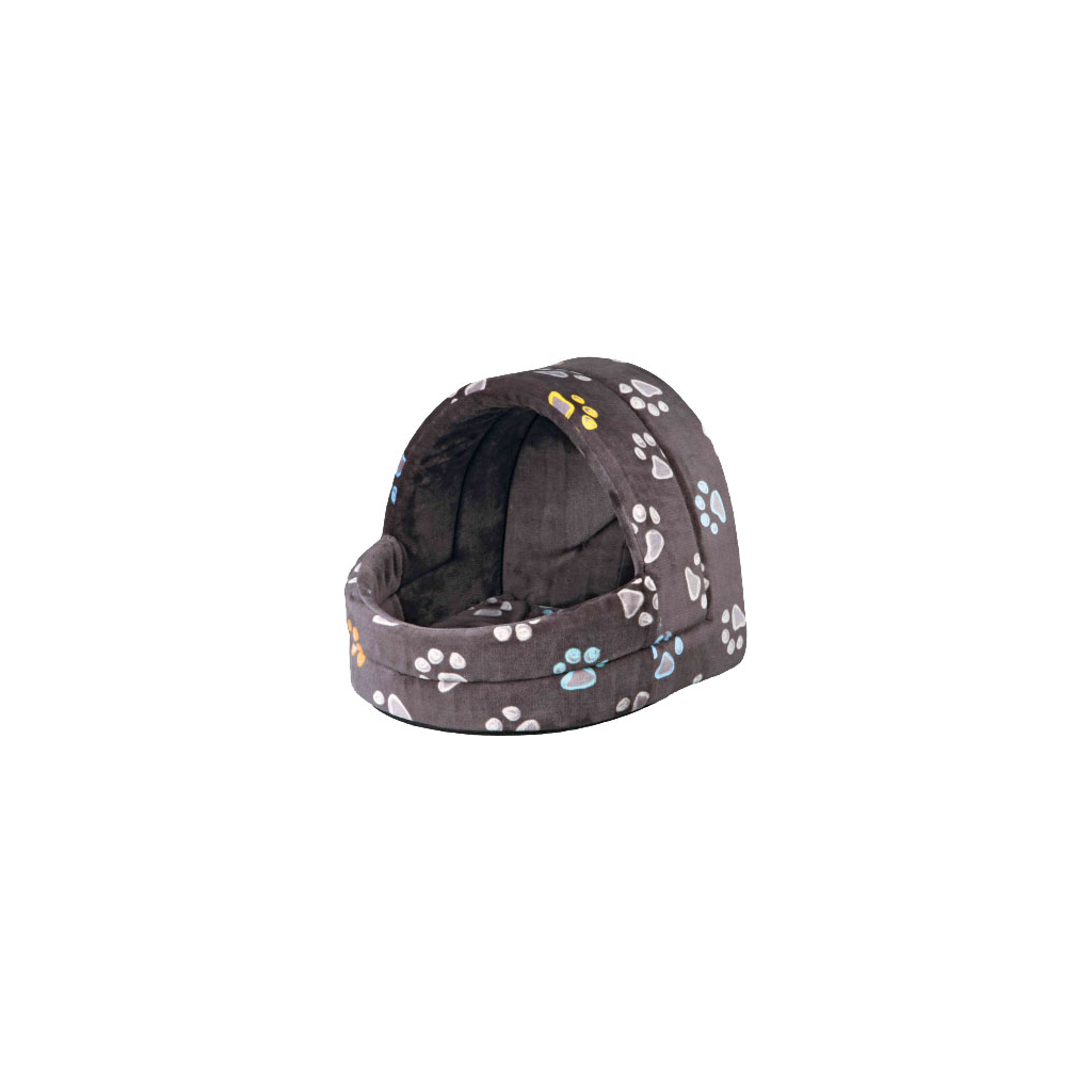 Будиночок для тварин Trixie Jimmy 40х35х35 см (сірий в лапку) (4047974368428)