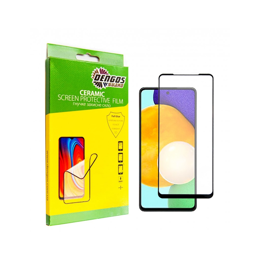 Скло захисне Dengos Ceramic Film Samsung Galaxy A53 (black) (TGCF-17) Скло захисне Dengos Ceramic Film Samsung Galaxy A53 (black) (TGCF-17)