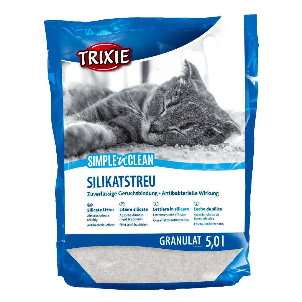 Наповнювач для туалету Trixie Simple'n'Clean силікагелевий вбирний 2.3 кг 5 л (4011905040264) Наповнювач для туалету Trixie Simple'n'Clean силікагелевий вбирний 2.3 кг 5 л (4011905040264)