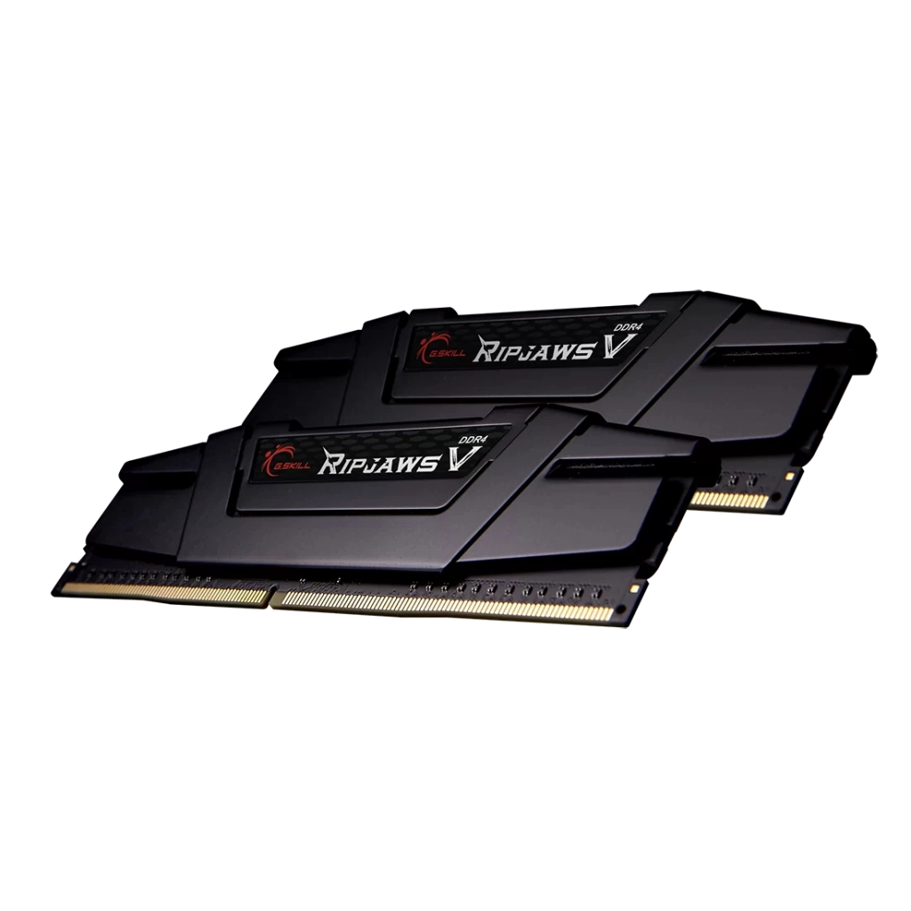 Модуль пам'яті для комп'ютера DDR4 64GB (2x32GB) 3600 MHz Ripjaws V G.Skill (F4-3600C16D-64GVK) Модуль пам'яті для комп'ютера DDR4 64GB (2x32GB) 3600 MHz Ripjaws V G.Skill (F4-3600C16D-64GVK)