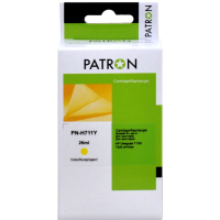 Картридж Patron HP 711 (CZ132A/CZ136A) 26 мл, Yellow (PN-H711Y)