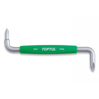 Screwdriver Toptul cruciform S-shaped PH1xPH2 (FBKA0102)