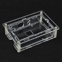 Корпус до промислового ПК Raspberry Pi для PI4 прозорий (Acrylic, for 3.5 inch LCD) (RA575)