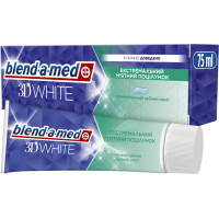 Toothpaste Blend-a-med 3D White Extreme mint kiss 75 ml (8006540792162)