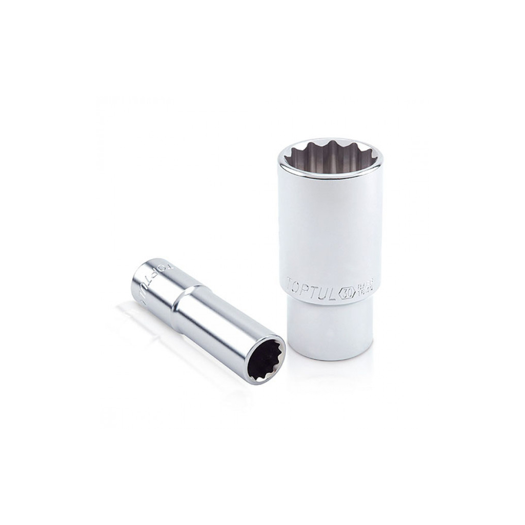 Головка торцева Toptul 1/2" 19 мм 12-гранна (BAEF1619)