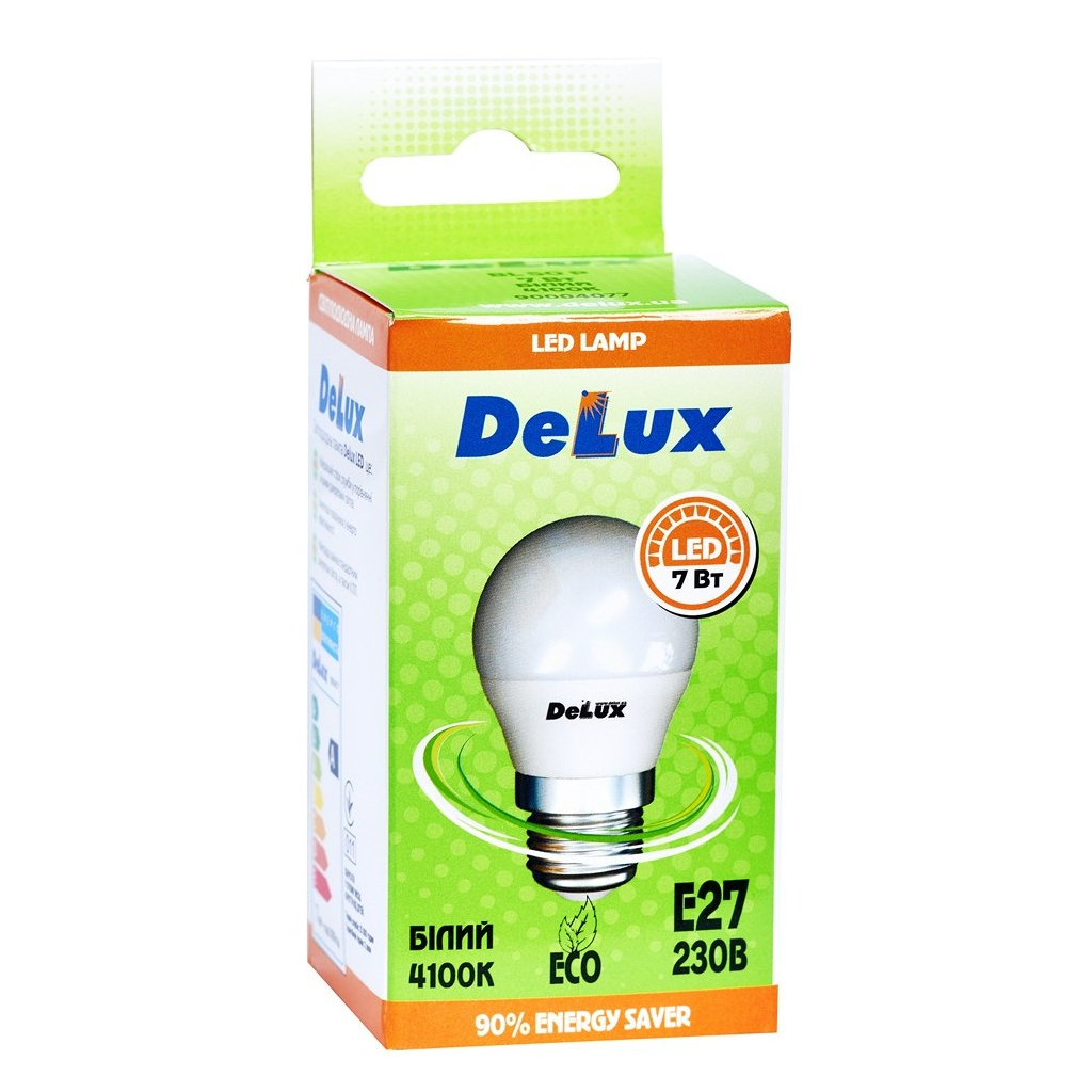 Лампочка Delux BL50N 7Вт 4100K 220В E27 (90023550)