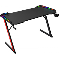 Комп'ютерний стіл Xtrike ME DK-05 Gaming Desk RGB Llight Black (DK-05)