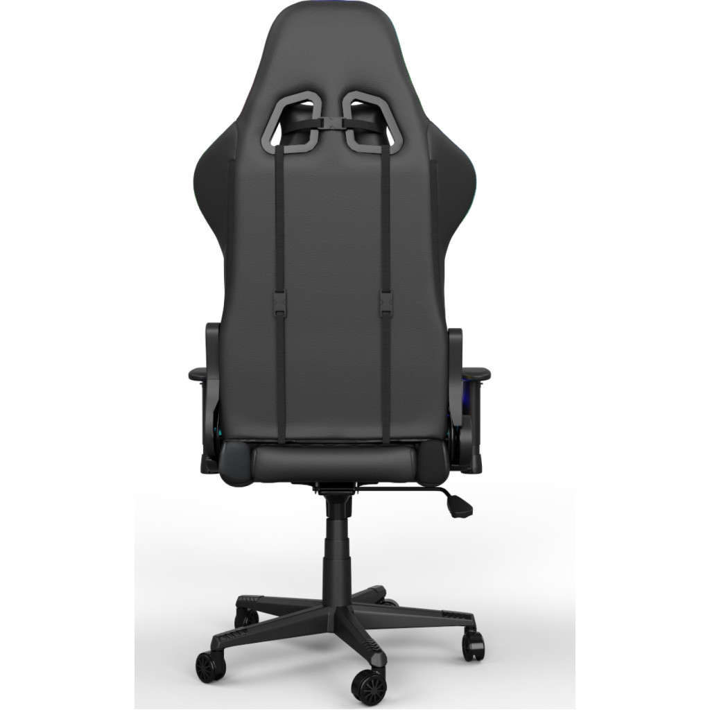 Крісло ігрове GamePro Hero RGB Black (GC-700-Black)