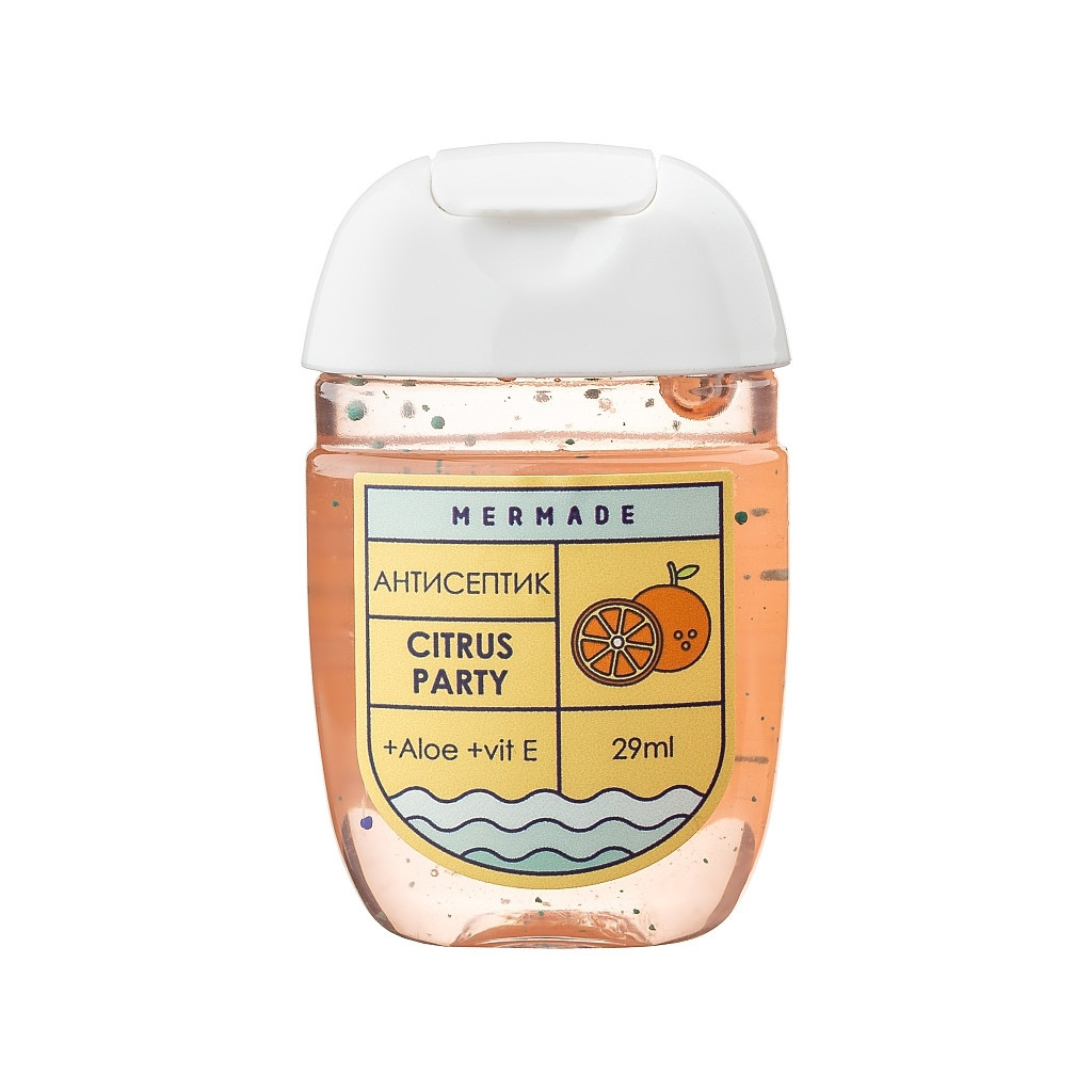 Антисептик для рук Mermade Citrus Party 29 мл (4820241300075) Антисептик для рук Mermade Citrus Party 29 мл (4820241300075)