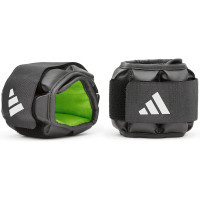 Обважнювач Adidas Performance Ankle ADWT-12631 для гомілки/п'ястка Чорний/Зелений 1 кг (885652021708)