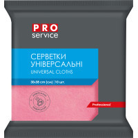 Cleaning wipes PRO service Viscous Pink 10 pcs. (4823071658545)