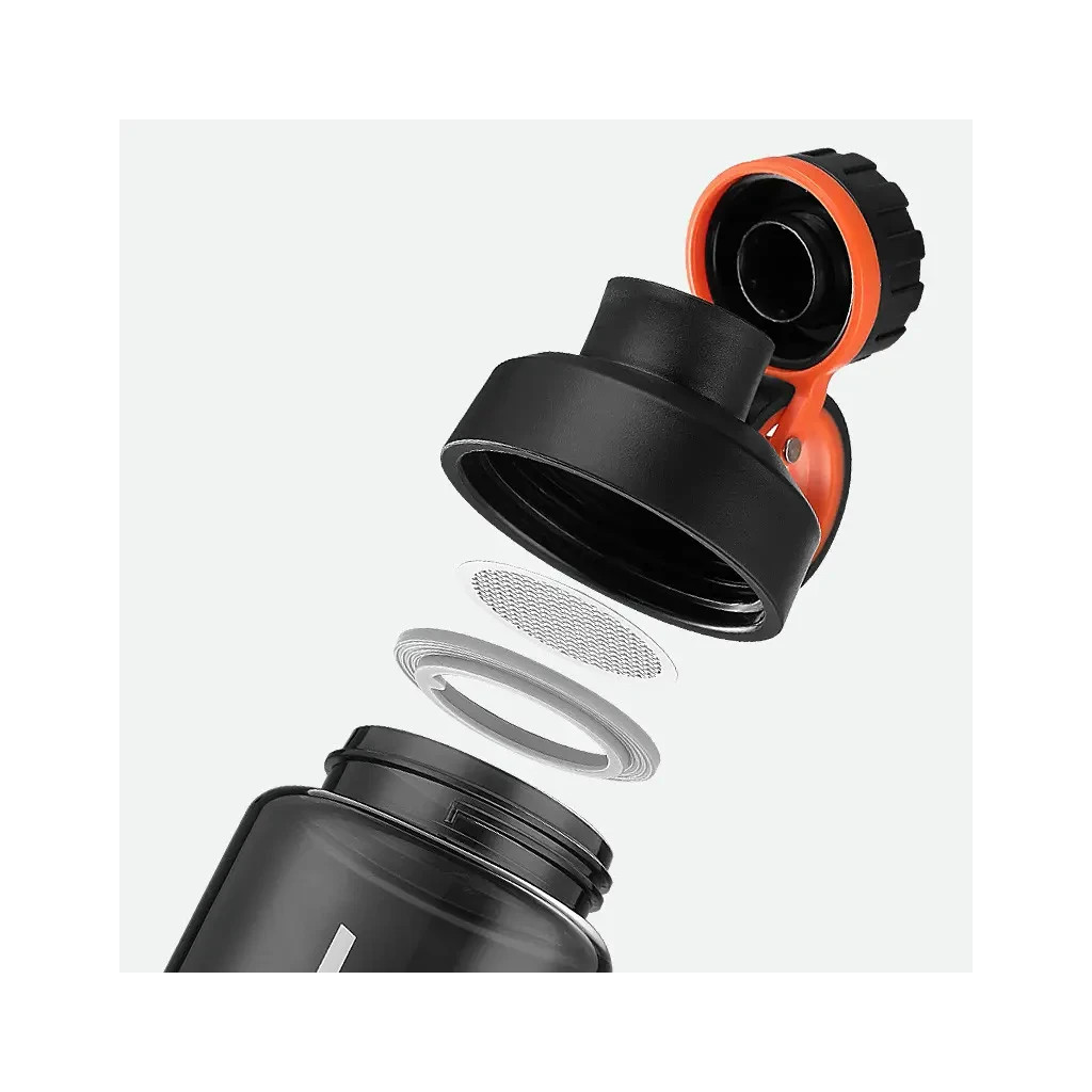 Пляшка для води Casno 800 мл KXN-1235 Чорна (KXN-1235_Black)
