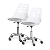 Children's chair Evo-kids Indigo 2 pcs White / Gray (H-232 W/G -X2)
