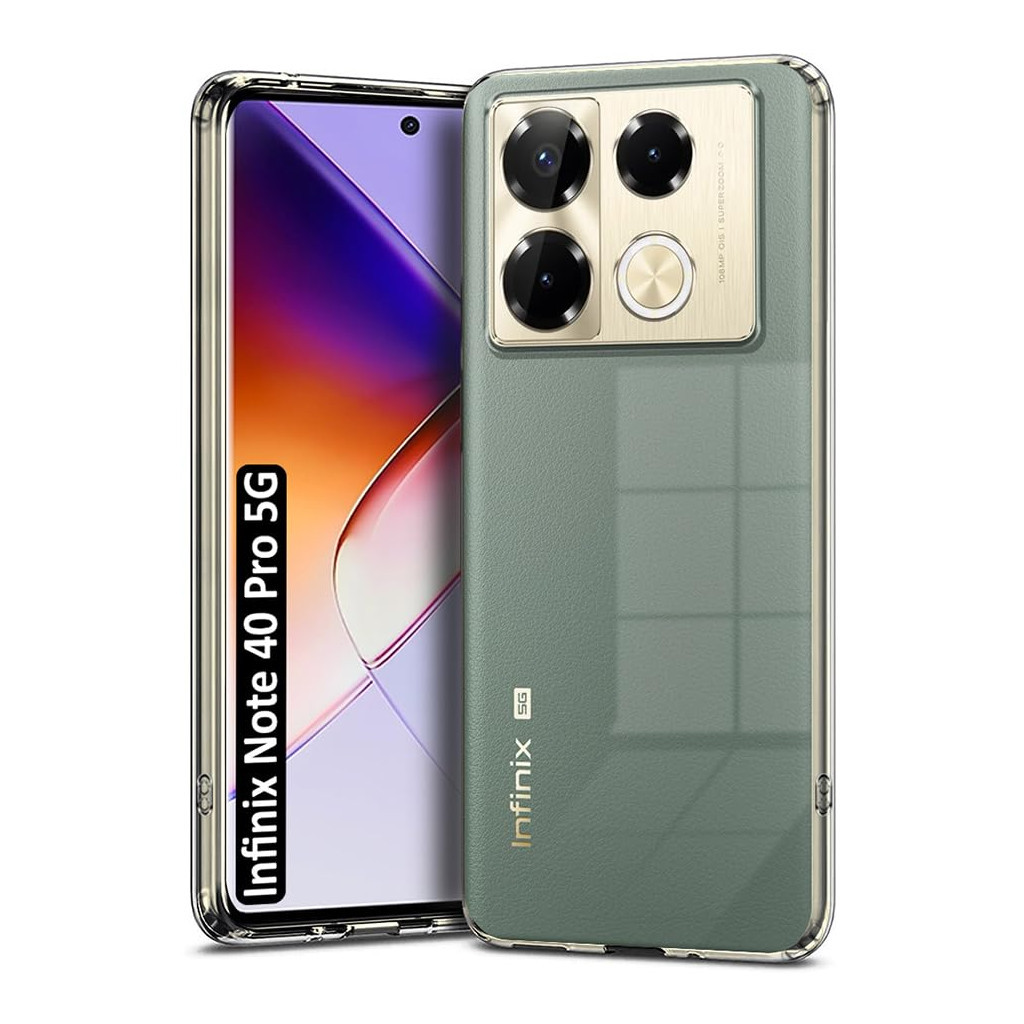 Чохол до мобільного телефона BeCover Infinix Note 40 Pro (X6851) Transparancy (711180)