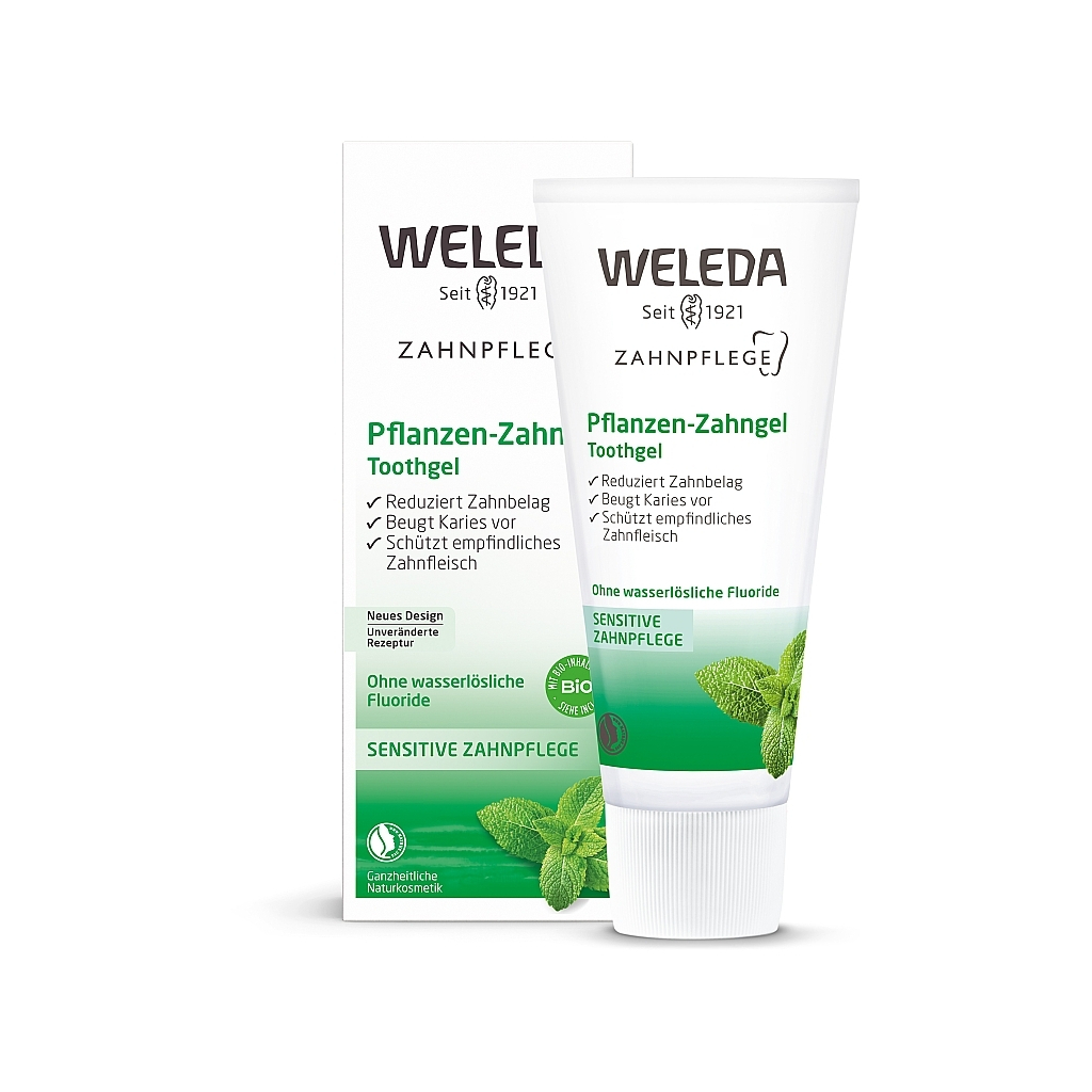 Гель для ротової порожнини Weleda Зубний на травах 75 мл (4001638086554)