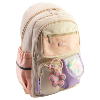 Рюкзак шкільний Maxi 18" Пісочний (90187-milk white)