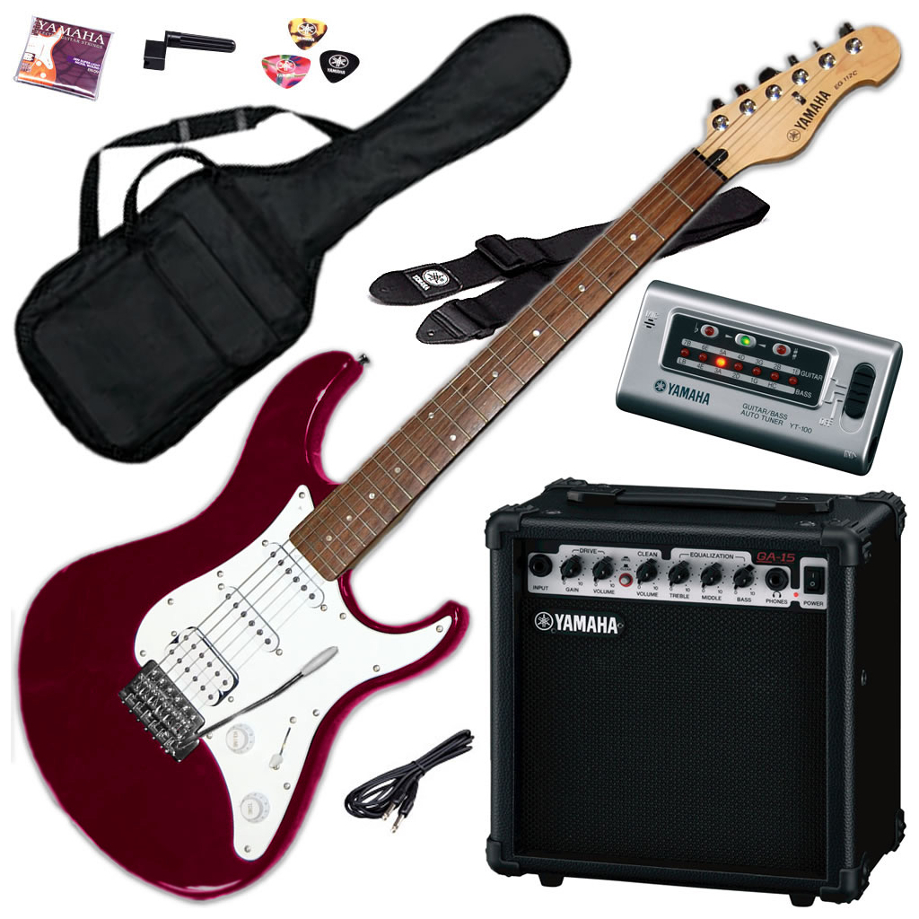 Електрогітара Yamaha Gigmaker EG112 GPII Metallic Red Набір для початківців (EG112GPII MTR)