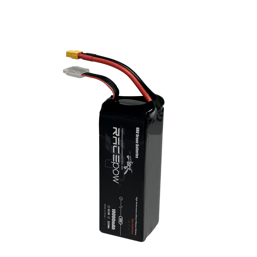 Акумулятор для дрона RacePow Lipo 6s 10000mAh 60C XT60 (10000mAh-6s-60C)