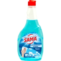 Glass cleaner Sama Frosty freshness Refill 500 ml (4820270630174)