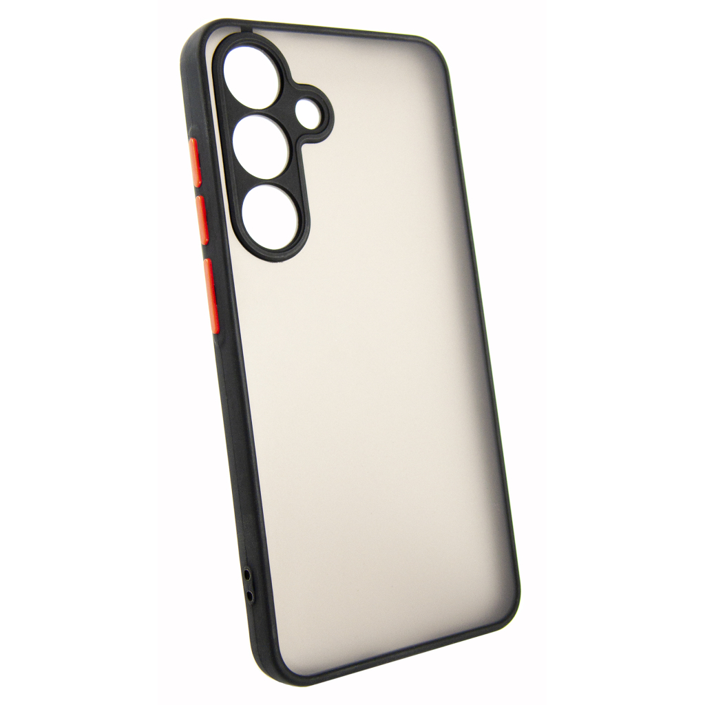 Чохол до мобільного телефона Dengos Matte Samsung Galaxy S24+ Black (DG-TPU-MATT-147) Чохол до мобільного телефона Dengos Matte Samsung Galaxy S24+ Black (DG-TPU-MATT-147)