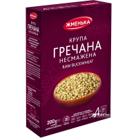 Крупа Жменька Гречана несмажена в пакетиках для варки 4х50 г (4820152182104)