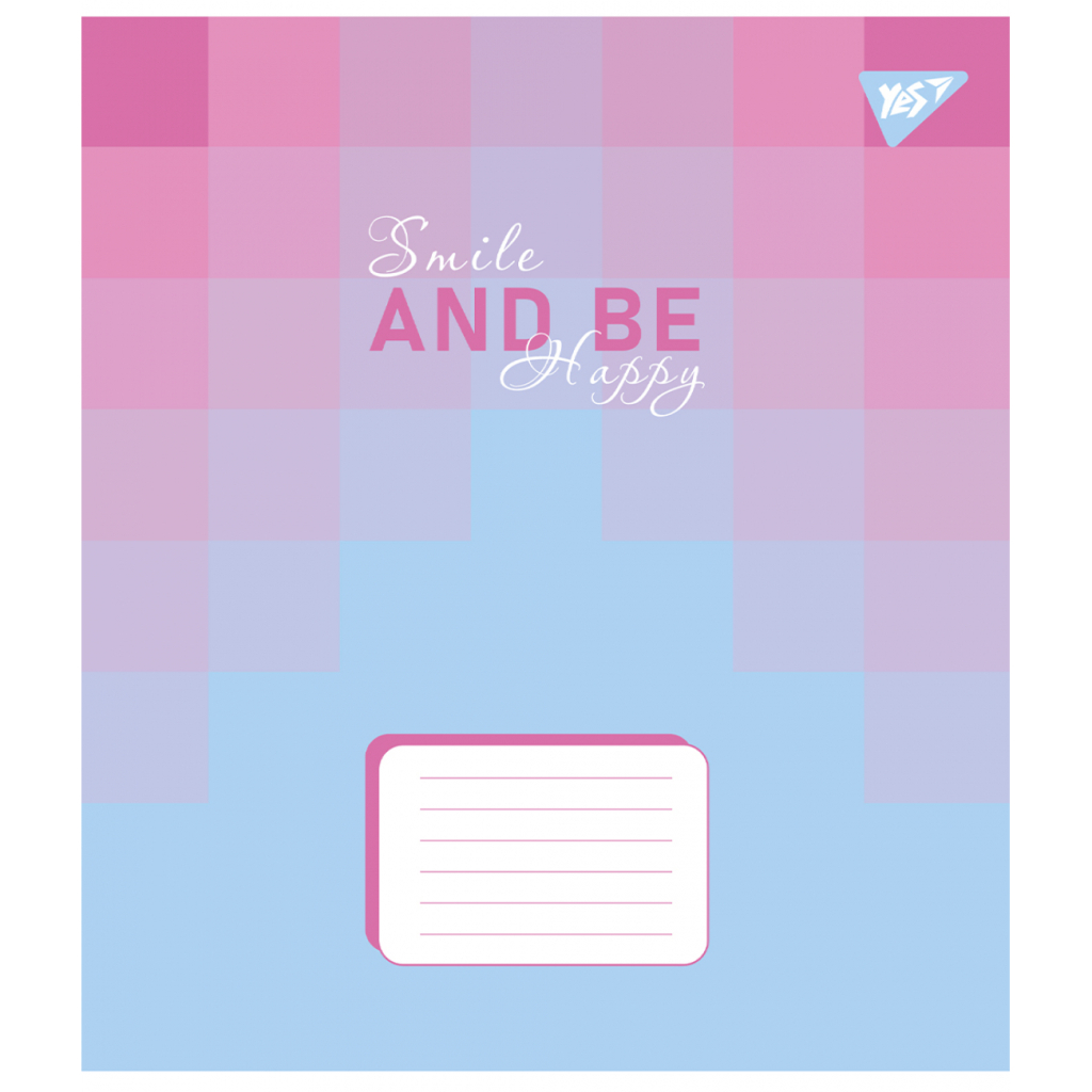 Зошит Yes Smile and be happy А5 48 аркушів лінія (767392) Зошит Yes Smile and be happy А5 48 аркушів лінія (767392)