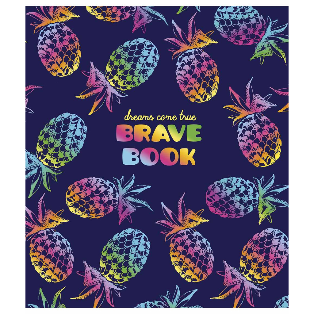 Зошит Школярик Brave book 12 аркушів лінія (012-3022L)